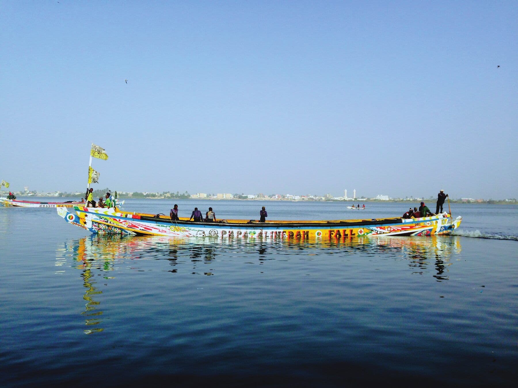 Pirogue sur le fleuve Sénégal